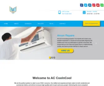 Accoolncool.com(Ac Cool N Cool Engineering together with our Aircon service experts) Screenshot