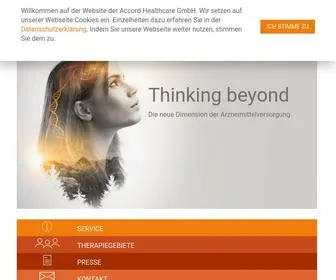 Accord-Healthcare.de(Accord Healthcare) Screenshot