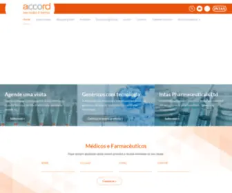 Accordfarma.com.br(Accord) Screenshot