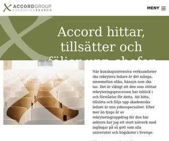 Accordgroup.se(Accord) Screenshot