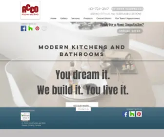 Accorenovations.ca(Ottawa Kitchen Renovation) Screenshot