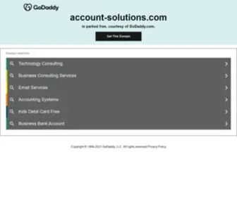 Account-Solutions.com(Account Solutions) Screenshot