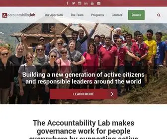 Accountabilitylab.org(Accountability Lab) Screenshot