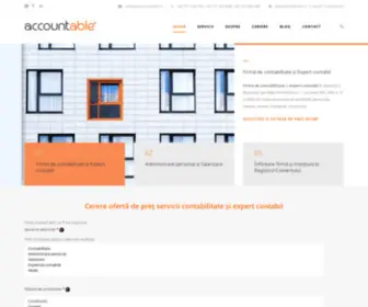 Accountable.ro(Firma de Contabilitate Expert Contabil Bucuresti Ilfov) Screenshot