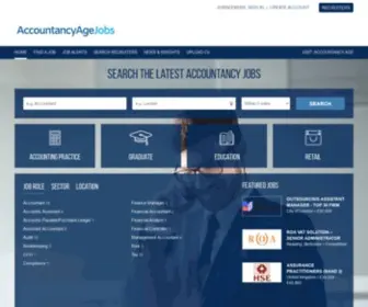 Accountancyagejobs.com(SearchAccountancyJobsandFinanceJobs) Screenshot