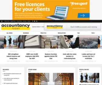 Accountancytoday.co.uk(Accountancy Today) Screenshot