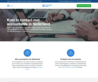 Accountantbank.nl(Vind hier accountants bij jou in de buurt) Screenshot