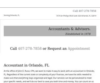 Accountantorlandofl.com(Orlando, FL Accountant) Screenshot