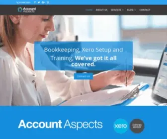 Accountaspects.com.au(Account Aspects) Screenshot