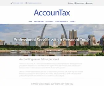 Accountax-STL.com(AccounTax Inc) Screenshot