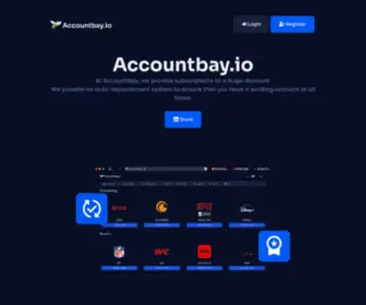 Accountbay.io(Accountbay) Screenshot