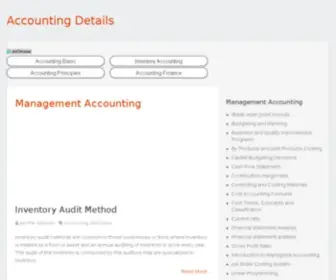 Accounting4Management.com(Managerial Accounting) Screenshot