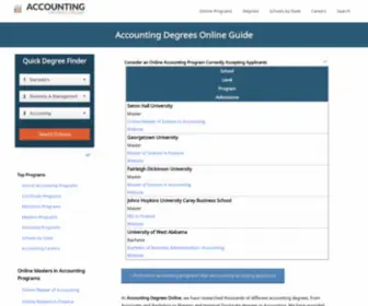 Accountingdegreesonline.org(Accountingdegreesonline) Screenshot