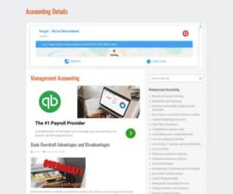 Accountingdetails.com(Managerial Accounting) Screenshot