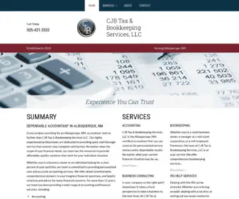 Accountingfirmsalbuquerquenm.com(Accountant Serving Albuquerque) Screenshot