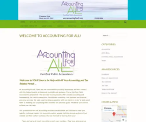 Accountingforall.com(Accounting For All) Screenshot