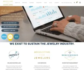 Accountingforjewelers.com(Accounting for Jewelers) Screenshot