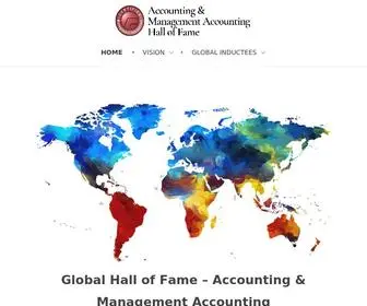 Accountinghalloffame.org(Global Hall of Fame) Screenshot