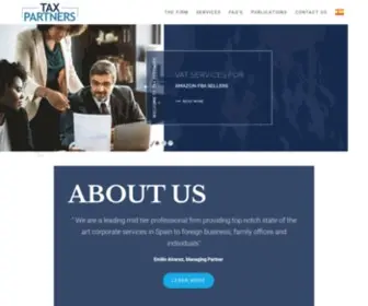 Accountinginspain.com(We are a leading professional firm providing Tax) Screenshot