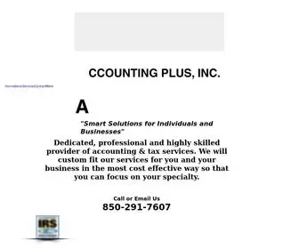 Accountingplusservices.com(Accounting) Screenshot