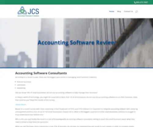 Accountingsoftwarereview.com(Accounting Software Review) Screenshot