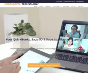 Accountingtech.us(Accounting Technology) Screenshot