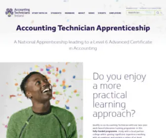 Accountingtechnicianapprenticeship.ie(Accounting Technician Apprenticeship ROI) Screenshot