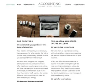 Accountingwewillgo.com(Accounting We Will Go) Screenshot