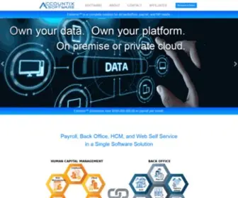 Accountix.com(Payroll, HR, & Accounting Single Software Solution) Screenshot