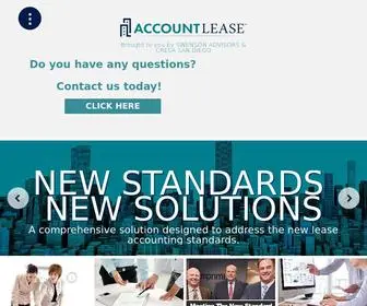 Accountlease.com(Home) Screenshot