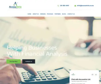 Accountrix.co.nz(Accountant In Auckland) Screenshot