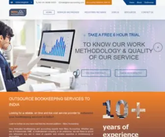 Accountsjunction.com(Outsource Bookkeeping Services to India) Screenshot