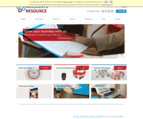 Accountsresource.co.uk(Accounts Resource) Screenshot