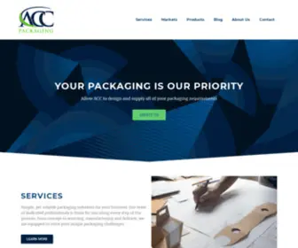AccPackagingco.com(ACC Packaging) Screenshot