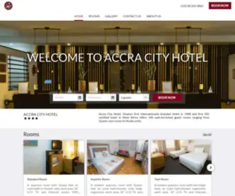 Accracityhotel.com(Accra City Hotel) Screenshot