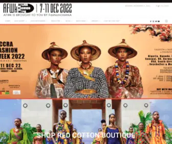 Accrafashionweek.org(Accra Fashion Week) Screenshot