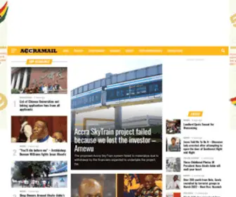Accramail.com(Accra Mail) Screenshot