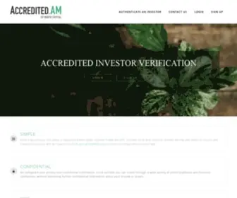 Accredited.am(Free Accredited Investor Verification) Screenshot