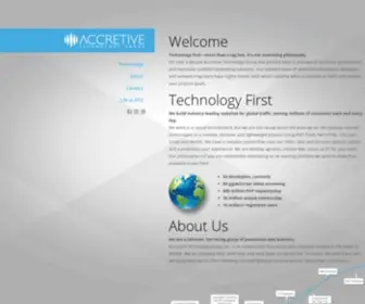 Accretivetg.com(Accretive Technology Group) Screenshot