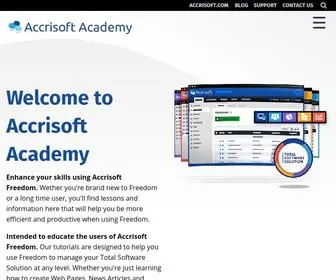 Accrisoftacademy.com(Accrisoft Academy) Screenshot