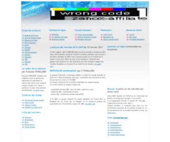 Accrobourse.com(Bourse en ligne avec Accrobourse) Screenshot