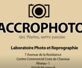 Accrophoto.fr(Accrophoto) Screenshot