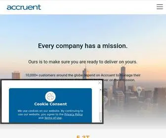 Accruent.com(Accruent's software) Screenshot
