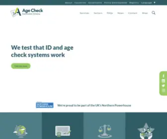 Accscheme.com(Age Check Certification Scheme) Screenshot