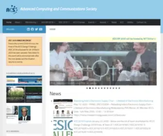 Accsindia.org(Advanced Computing and Communications Society) Screenshot