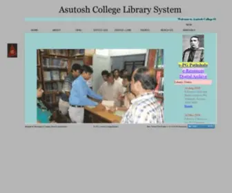 Accskol.in(Asutosh College Library System Asutosh College Library System) Screenshot