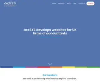 Accsys.org(AccSYS Digital Limited) Screenshot