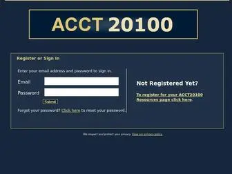 ACCT20100.com(Accounting) Screenshot