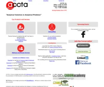 Accta.com(ACCTA, Inc) Screenshot