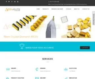 Acctooling.com(Accurate Tooling Ltd) Screenshot